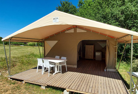 Location tente Dordogne